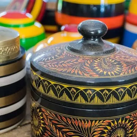 Traditional lacquerware and crafts from the Kandy district