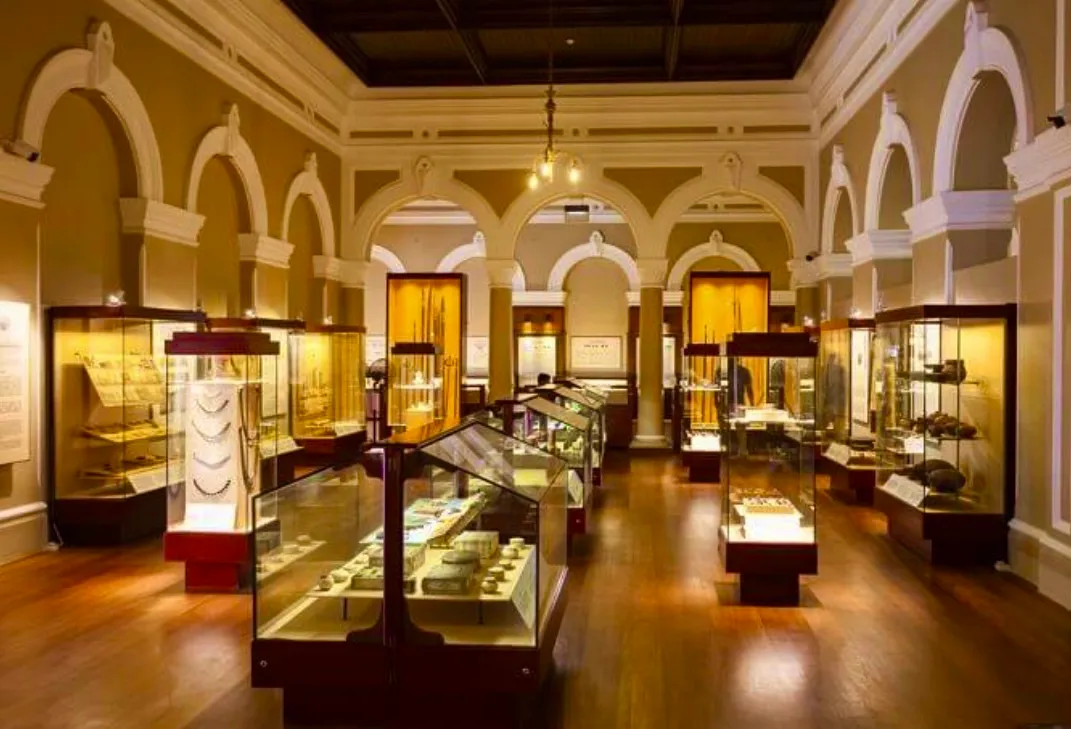 Interior of the National Museum of Kandy